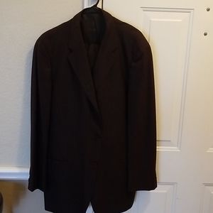 Brown Giorgio Armani suit